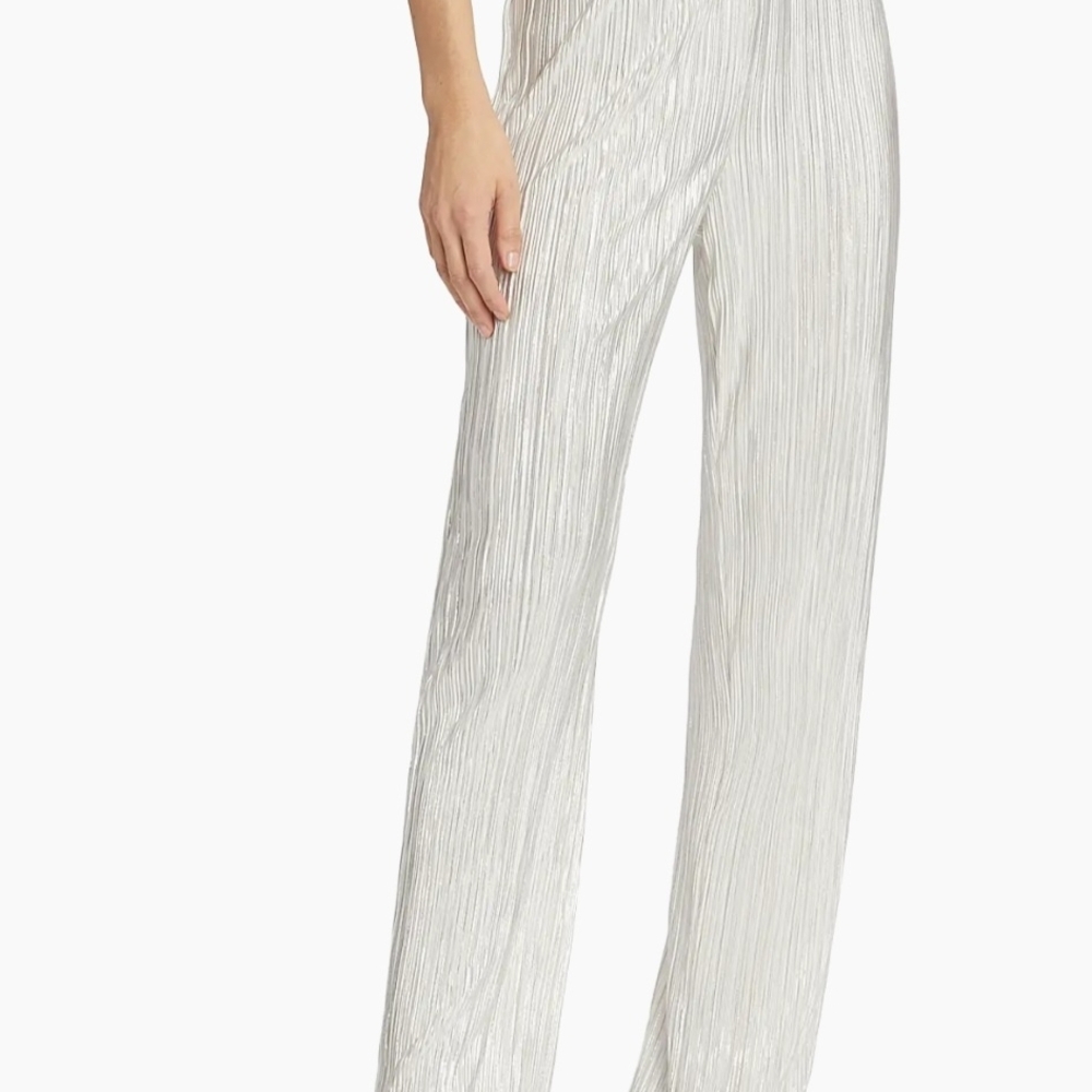 Rails Metallic Plisse Design Pants